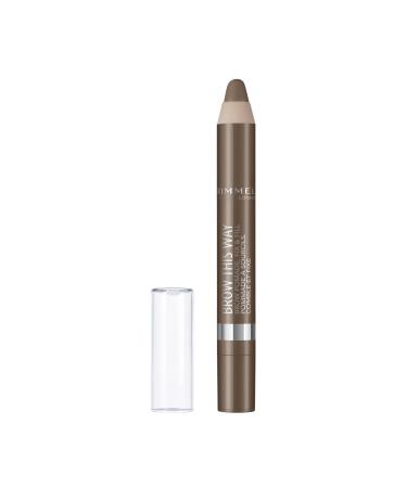 Rimmel Brow The Way Pomade  Dark Brown  0.114 Ounce