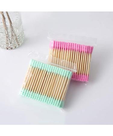 VALICLUD 1000pcs Disposable Cotton Swabs - Double Head Spiral Ear Cleaning & Makeup Applicator Sticks - Multipurpose Tools (Random Color) - Fast International Shipping - Buy Online on GoSupps.com