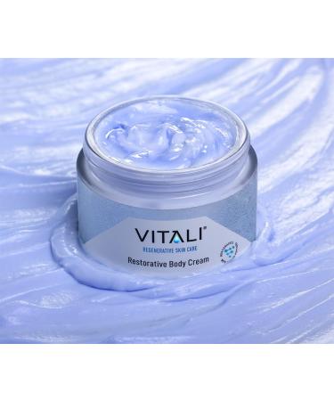 Vitali Restorative Body Cream with Copper Peptides - Anti-Aging Moisturizer for Hydration & Wrinkle Protection - 1.69 fl. oz - Buy Online on GoSupps.com