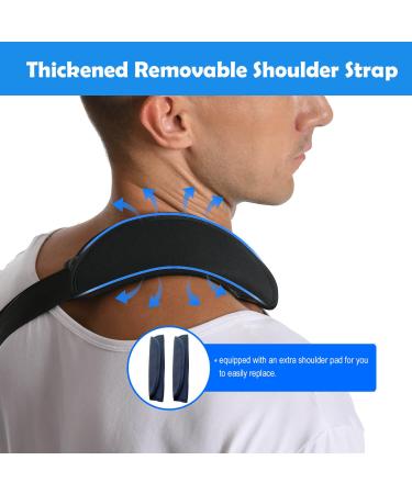 Premium Arm Sling for Shoulder Injury - Breathable Mesh Removable Strap - Ideal for Showering & Beach Use - Unisex Medical Immobilizer - Buy Online on GoSupps.com