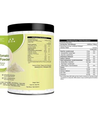 Poudre tomates blanches - Extrait standardis 200g pur 100% naturel - Buy Online on GoSupps.com