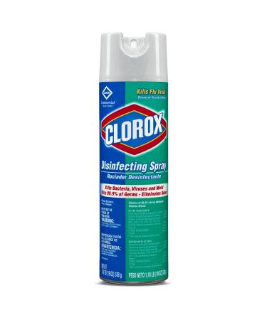 CloroxPro Disinfecting Aerosol Spray, Fresh Scent, 19 Ounces Each - Pack of 12 (Packaging May Vary) - Buy Online on GoSupps.com
