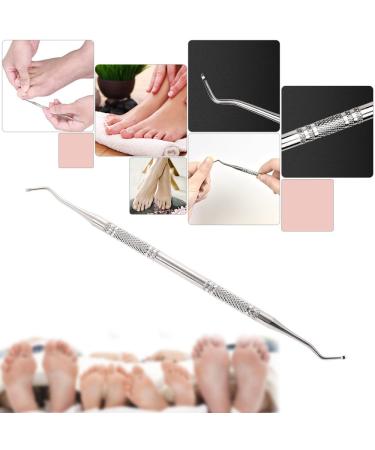 Baugger Nail Implant | Ingrown Toenails Lifter & Double Sided Correction Tool | Stainless Steel Manicure & Pedicure Cleaner - International Shipping Available - Buy Online on GoSupps.com