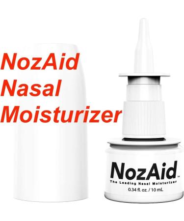 NozAid Nasal Moisturizer Spray | .34 oz | Sesame Oil | Dry, Crusty, Cracked Nose Relief | Stuffy Nose | Nosebleeds | Preservative Free - Buy Online on GoSupps.com