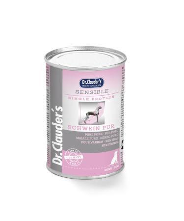 Dr. Clauder's - Wet dog food - Sensitive Diet variety - Specific diet - Super Premium product - 6 x 400 g - 6 x 400 g