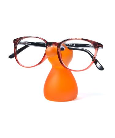 Remaldi Snozzle Glasses Stand Spec Holder Gift Present Boxed Orange Snozzle Spec Holder