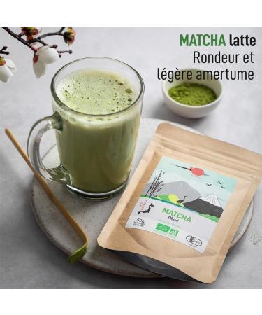 ORIGEENS Matcha LATTE Powder of: Organic Matcha Tea Organic Hojicha Tea Organic Genmaicha Tea 3 x 50 g Matcha Tea - Buy Online on GoSupps.com