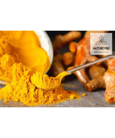 Organic Turmeric Root Powder with Curcumin 8 oz - Gluten-Free & Non-GMO Indian Seasoning - Buy Online on GoSupps.com