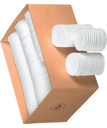 100% Cotton Makeup Removal Pads - Eco-Friendly Cosmetic Pads (2 x 500 Pieces) for Effortless Makeup Removal - Buy Online on GoSupps.com