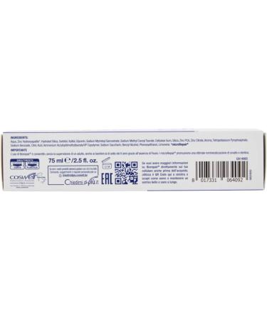 Biorepair Intensive Night Repair Toothpaste with Microrepair | 2.5 oz (75ml) Tube | Italian Import by Coswell S.P.A. - Buy Online on GoSupps.com