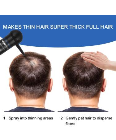 Trimzpro Signature Keratin Hair Fibres 14g - 10 Shades | Instant Thickening & Concealing Powder | Lock-In Tech for Natural Look & Durability | Hair Volumizer for Men & Women DARK BLONDE - Buy Online on GoSupps.com