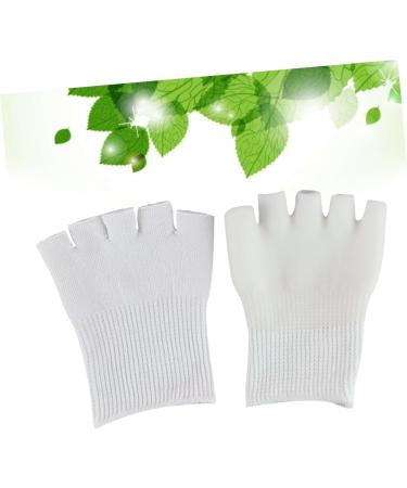 minkissy 3 Pairs Thumb Bunion Corrector Moisturizing Gel Socks Open Toe Gel Socks Men Gel Toe Socks for Cracked Feet Open Toe Socks Gel Feet Sock Nursing Supplies White Heel - Buy Online on GoSupps.com