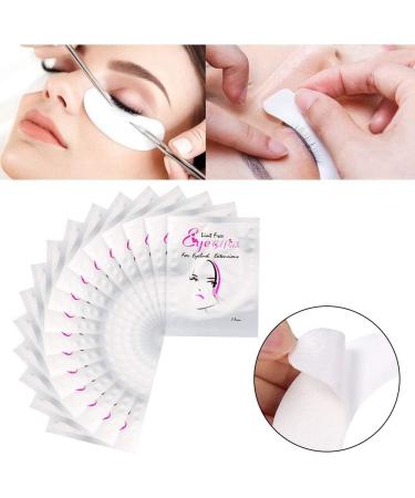 Derclive 50 Couples Under Eye Pads - Premium Gel Patches for Eyelash Extensions | Eye Treatment Masks in Silver - Buy Online on GoSupps.com