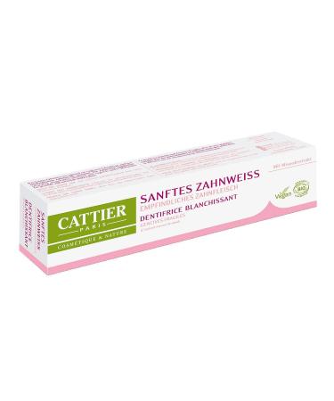 Cattier toothpaste gentle teeth whitening (1 x 75 ml) - Buy Online on GoSupps.com