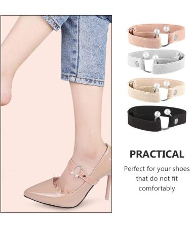 Healifty 4pcs High Heel Straps - Anti-Loose, Detachable Shoe Straps for Heels and Boots - Buy Online on GoSupps.com