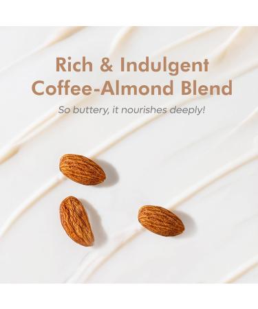 mCaffeine Coffee & Almonds Body Butter - Deep Moisturization & Soft Skin | Non-Sticky Shea Butter for Men & Women | Nourish Dry Skin | 100g - Shop Internationally - Buy Online on GoSupps.com