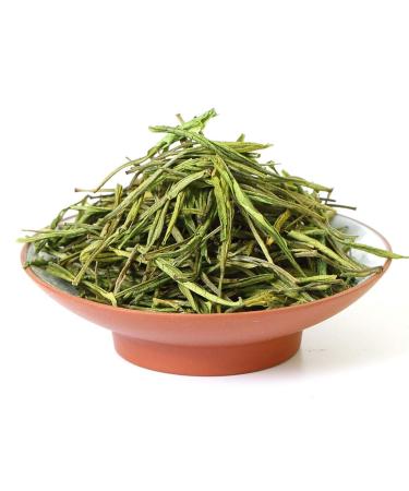 GOARTEA Th Vert - 50g (1.76 Oz) Supreme Anji An ji Bai Pian White Slice Loose Spring Leaf Chinese GREEN TEA VERT