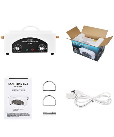 WOWOHI High Temperature Metal Tool Cleaning Box 1.5L - Adjustable Temperature & Timer for Manicure, Pedicure, Salon & Barber Equipment - Buy Online on GoSupps.com