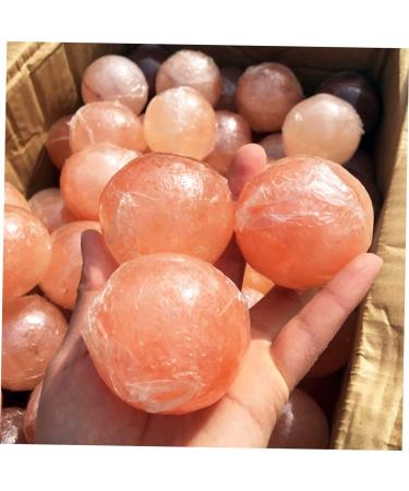 Buy 1pc Crystal Ball Sea Mineral Salt Soap - Natural Rocksalt Sphere for Bath & Skin Care | International Shipping Available - Buy Online on GoSupps.com