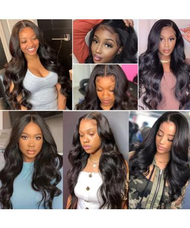 Queen Story 4x4 HD Lace Closure Body Wave Wig 26 | Pre Plucked w/ Baby Hair | 150% Density | Natural Color | Human Hair Lace Front Wig for Black Women - Buy Online on GoSupps.com