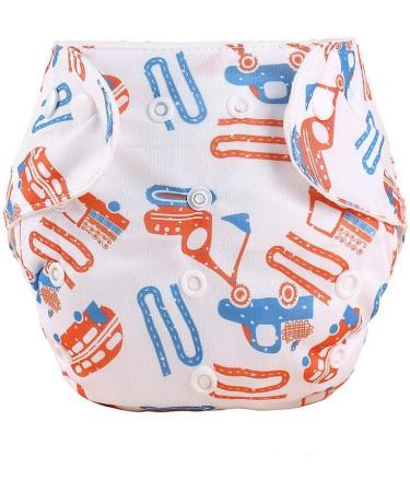 6 Pack Adjustable Washable Baby Diapers | Reusable Pocket Diaper Pants for Newborns (0-18 Months) - Buy Online on GoSupps.com
