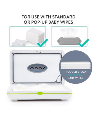 Prince Lionheart Compact Grey Wipes Warmer - Keep Baby Wipes Warm and Soothing - Buy Online on GoSupps.com