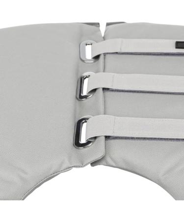 Trixie 19425 Protective Collar - L: 46-49 cm | Adjustable Grey Pet Collar for Comfort & Safety - Buy Online on GoSupps.com