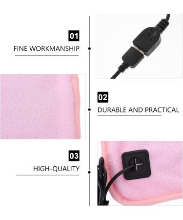 FRCOLOR Heat Mat Reptile Pet Heating Pad Small Puppy Heat Pad USB Electric Pet Heated Bed Mat for Cats Turtle Lizard Reptile Thermal Sleeping Pad Adjustable 11.8 X 9.8 in 30X25X0.1CM Pink - Buy Online on GoSupps.com