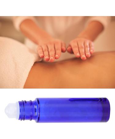 Filfeel 10ml Roller Bottles for Essential Oils | Blue Glass DIY Bottles with Roller Ball - Outlet-Safe and Refillable - Buy Online on GoSupps.com