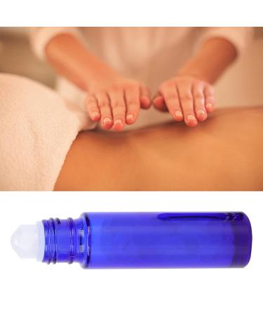 Buy 10ML Clear Glass Roll On Bottles for Essential Oils - Portable with Stainless Steel Balls - Ideal for Travel - Buy Online on GoSupps.com