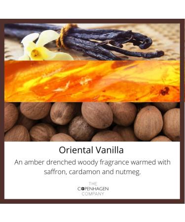 Luxury Scented Candle Gift - Oriental Vanilla | 45 Hours Burn Time | 7oz by The Copenhagen Company - Buy Online on GoSupps.com