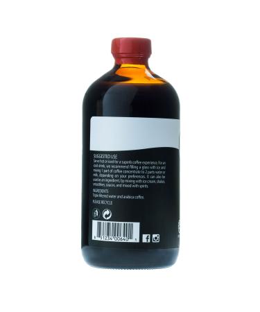 Cappio Cold Brew Coffee Concentrate 16oz - Smooth & Bold Flavor - Buy Online on GoSupps.com
