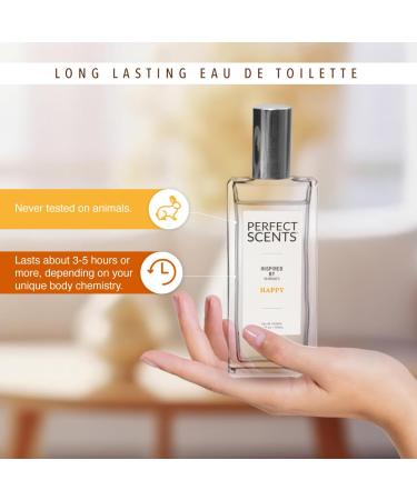 Perfect Scents Fragrances | Inspired by Clinique's Happy | Women s Eau de Toilette | Vegan Paraben Free Phthalate Free | Never Tested on Animals | 3.4 Fl Oz Clinique's Happy 3.4 Fl Oz (Pack of 1) - Buy Online on GoSupps.com
