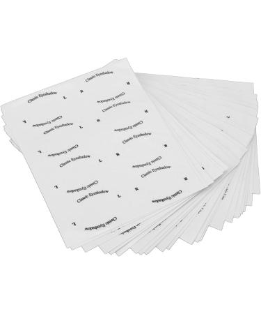 Eye Makeup Template Molds Pads Eyebrow Stencils Kit Various Eye Shapes Highly Effective Professional for Studio for Beginners - Buy Online on GoSupps.com