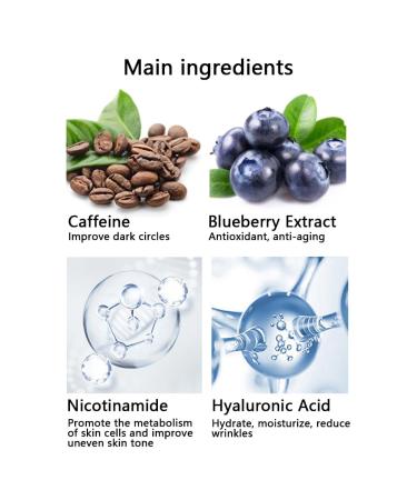 Professional Caffeine Eye Masks | Under Eye Patches for Puffy Eyes & Dark Circles | Anti-Wrinkle & Rejuvenating Eye Care - Buy Online on GoSupps.com