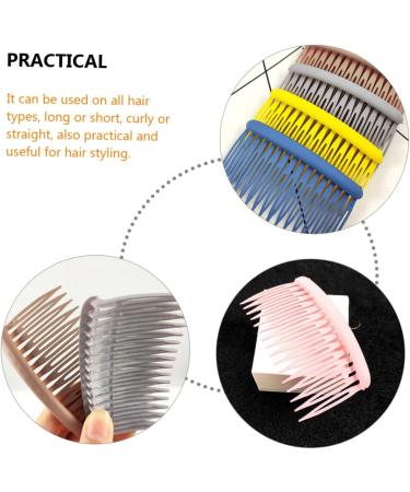 DRESSOOS 12 Pieces Plastic Hair Comb Flower Headpieces for Women Girl Matte Hair Clips Hair Clips Hair Combs Side Female Hair Combs Women Bow - Buy Online on GoSupps.com