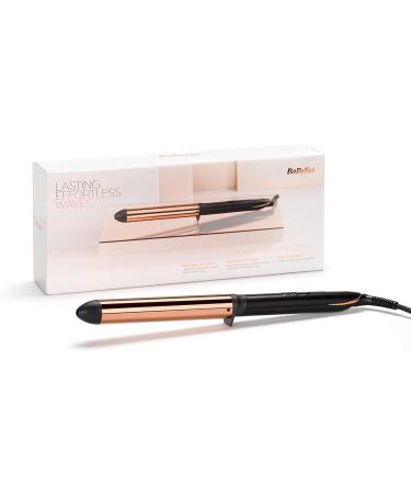 BaByliss Titanium Brilliance Waves Wand - 28mm True-Titanium Barrel - Fast Heat Up - Black - Buy Online on GoSupps.com