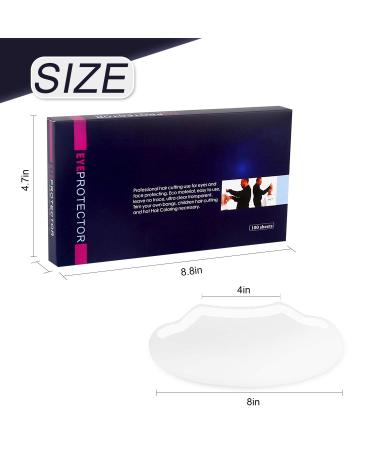Sanlebi 100PCS Microblading Kit: Clear Face Shields for Salon, Makeup, Eyelash Extensions - Eye Protector Visors for Showering - Buy Online on GoSupps.com