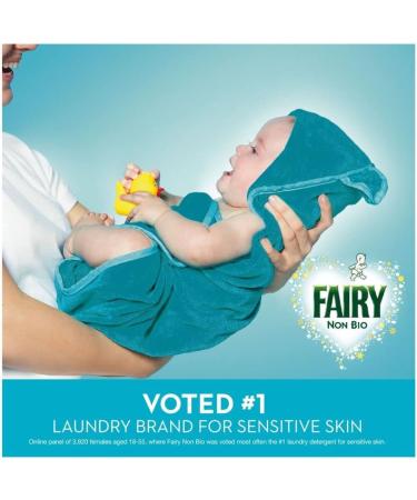 Fairy Laundry Cleaning Pack Huggably Soft for Sensitive Skin: Fabric Softener 33w 1155ml with Plant Based Formula + Non Bio Laundry Washing Gel 24w 840ml Cleans in Cold Water - Buy Online on GoSupps.com