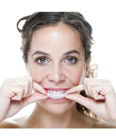 Frenzify Instant Perfect Smile False Teeth Veneers Upper & Lower Cosmetic Dentures for Men & Women | Fast International Shipping - Buy Online on GoSupps.com