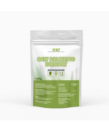 100g powder - Saw Palmetto EXTRACT - without additives - Saw Palmetto Serenoa repens - high dosage natural & vegan