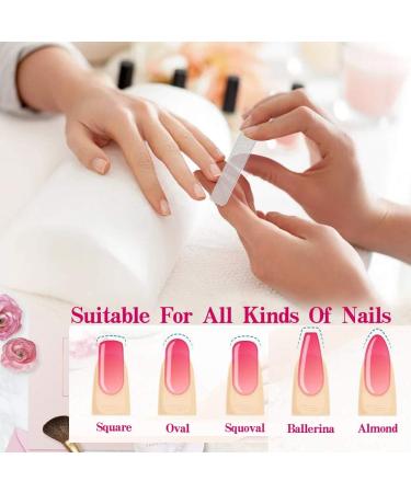 PrettyDiva Glass Nail Shiner - 2PCS Nano Glass Files and Buffer Set for Natural Nails - Crystal Clear Polisher for Adults & Kids - Buy Online on GoSupps.com