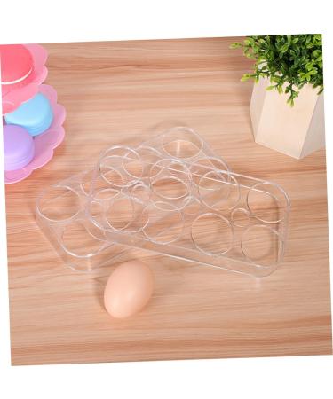 RORPOIR 2pcs Fridge Eggs Egg Holder Refrigerator Kitchen Egg Holder Egg Racks Egg Tray Storage Box No Cover - Buy Online on GoSupps.com