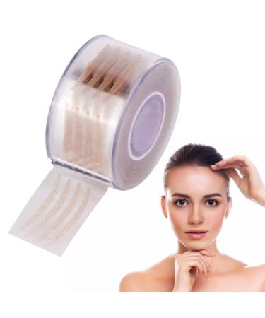 600pcs Double Eyelid Tapes Eyelid Lifter Strips Invisible Lace Mesh Eyelid Stickers for Droopy Eyelid Hooded Eyes Breathable & Waterproof Makeup Big Eye Tools with Fork Rods & Tweezers (24 * 2.4mm) narrow