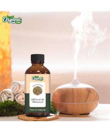  ORGANIC ZING Organic Zing Dill Seed Oil (Anethum graveolens) | Pure and natural carrier oil for skin care aroma and diffuser 30 ml - Buy Online on GoSupps.com