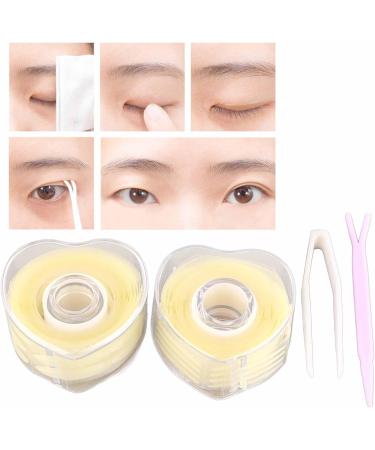 1200pcs Double Eyelid Tape Stealth Self-Adhesive Double Eyelid Stickers Double Eyelid Stickers Transparent Beige Stripe Self-Adhesive Double Eyelid Stickers - Buy Online on GoSupps.com