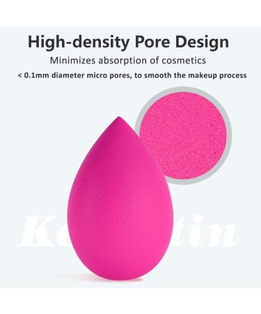 10 PCS Makeup Sponge Beauty Blenders - Washable Non Latex Foundation Sponges for Liquid, Cream, and Powder - Use Dry and Wet - Gift for Women - Buy Online on GoSupps.com