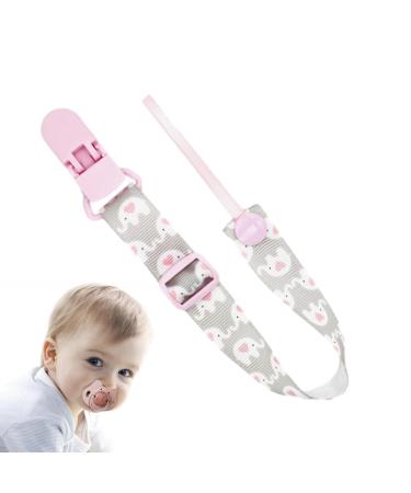 Aizuoni pacifier clip pacifier holder clip-anti-drop universal holders for pacifier and bite ring pacifier cord bite toy fits fit for most pacifiers A01