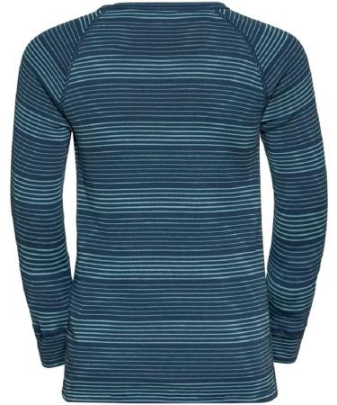 Buy Odlo Unisex Kids Long Active Warm Eco Set 116 - Reef Waters Blue Wing Teal | International Shipping Available - Buy Online on GoSupps.com
