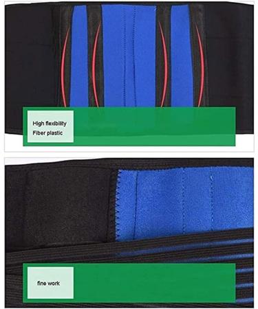 Buy Tylxayoxa Back Support & Lumbar Belt - Weight Loss Pain Relief Sports Protection | XXXXL/XXXXXX-LARGE Black - Buy Online on GoSupps.com
